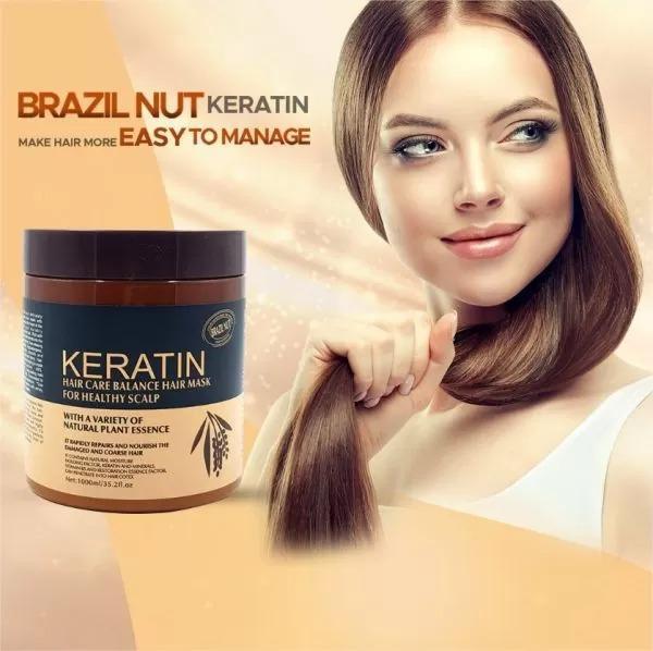 Keratin Hair Mask - 500ml product image showing design and features