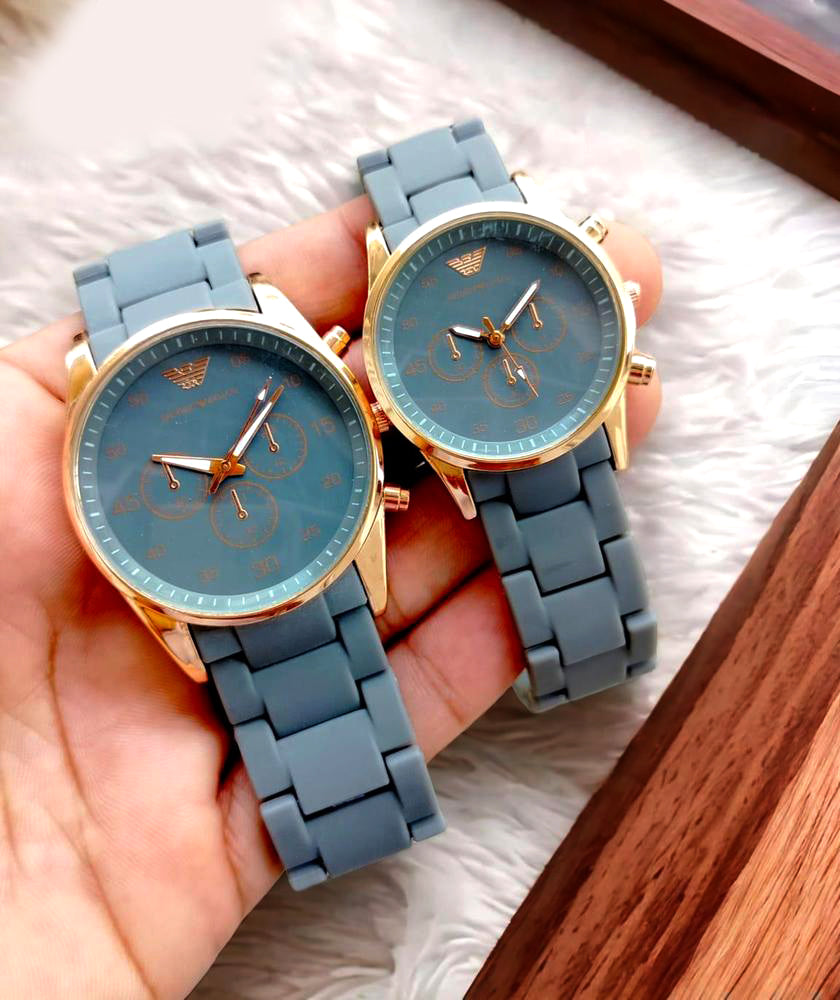Men's Classic Analogue Watch,Pair