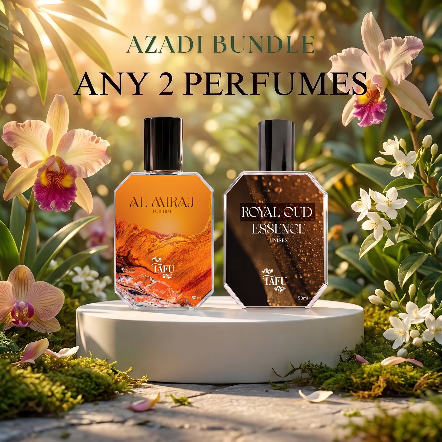 Azadi Deals-Al-Miraj and Royal Oud Essence