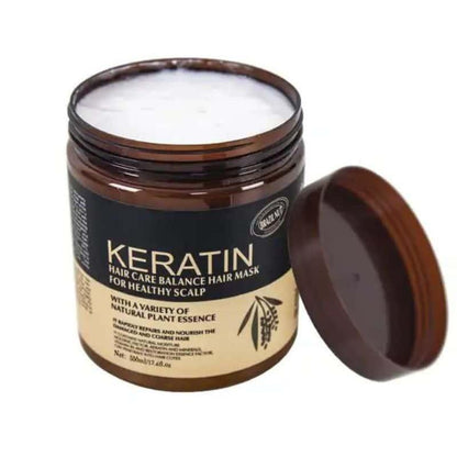 Keratin Hair Mask - 500ml product image showing design and features