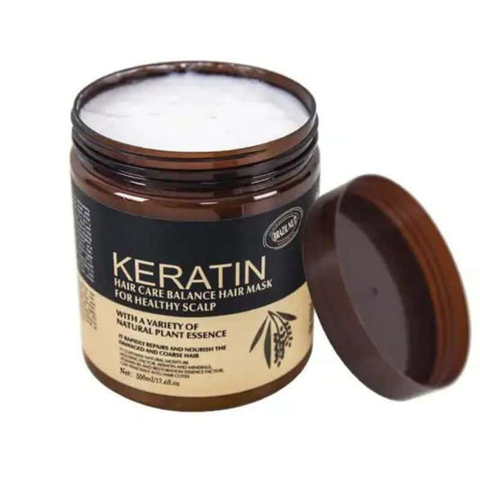 Keratin Hair Mask - 500ml product image showing design and features