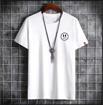 Men's Cotton Jersey Graphic Sublimation T-Shirt  -Round Neck