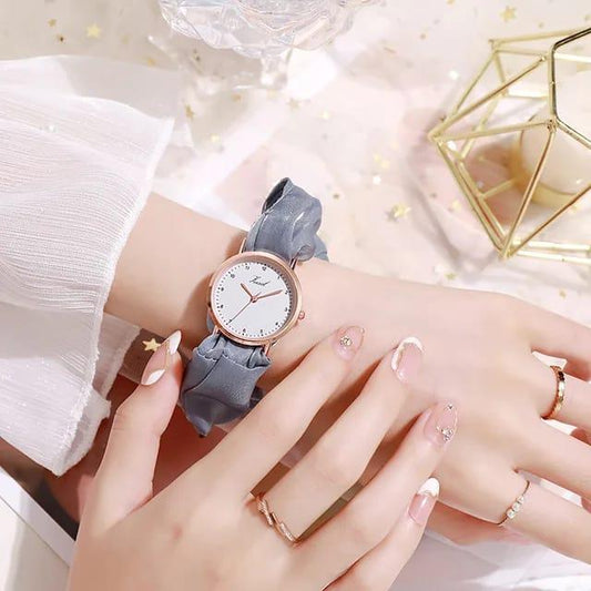 Stylish Women's Quartz Watch -1 Piece Water Resistant Bracelet Timepiece.