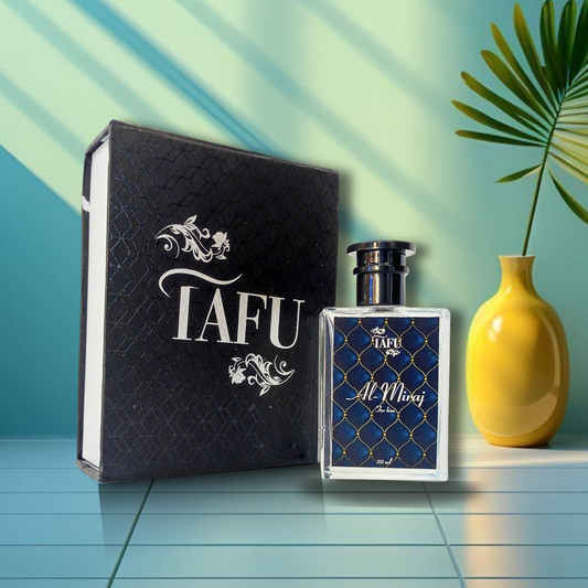 Al-Miraj perfume bottle with elegant design and long-lasting fragrance