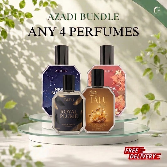 Azadi Deals-any 4 Perfumes