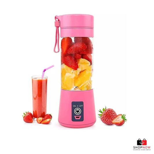 Mini portable juicer for fresh juice on the go