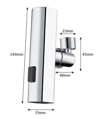 3 in 1 Multifunctional Water Faucet Adapter